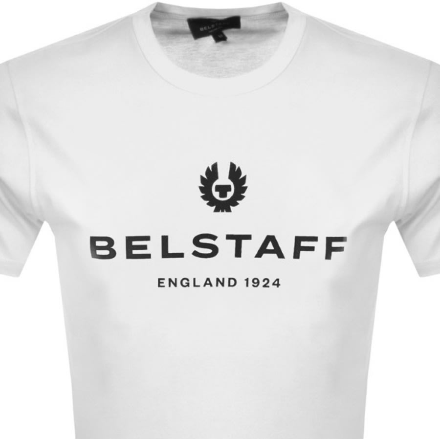 Alternative Image for ProductBelstaff Logo T Shirt White2